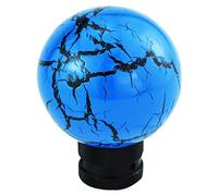 Temzzer Ball Resin Car Gear Lever Shifter knob Heavy Pattern Vehicle Stick Lever Head for Most Manual Automotive Vehicles (Blue)