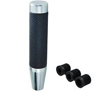 Temzzer Gear Knob 7 Inch Long Weighted Car Shift Handle Aluminium Gear Stick Shifter Head for Most Manual Automation Vehicles (Silver)