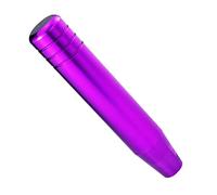 Temzzer Gear Knob 7 Inch Long Weighted Car Shift Handle Aluminium Gear Stick Shifter Head for Most Manual Automation Vehicles (Purple)