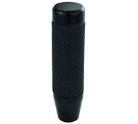 Temzzer Gear Shift Knob 5 Inch Shifter Lever Head Aluminium for Most Manual Automatic Vehicles (Black)