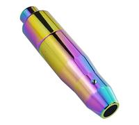 Temzzer Gear Shift Knob Button Car Shifter Lever Handle Aluminum Replacement Stick Lever Knob for Most Manual Automatic Vehicles (Colorful)