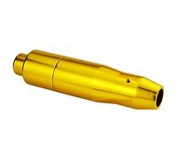 Temzzer Gear Shift Knob Button Car Shifter Lever Handle Aluminum Replacement Stick Lever Knob for Most Manual Automatic Vehicles (Gold)