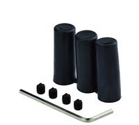 Temzzer Gear Shifter Knob Adapters Stick Shift Lever Head Replacement Accessories Fit Most Manual Automotive Vehicles (Round Top)