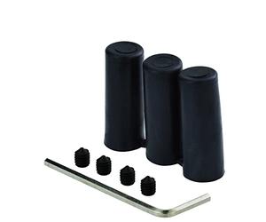 Temzzer Gear Shifter Knob Adapters Stick Shift Lever Head Replacement Accessories Fit Most Manual Automotive Vehicles (Round Top)