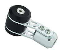 Temzzer Gear Stick Knob T Shaped Car Gear Shifter Knob Aluminum Shift Lever Knob for Most Manual Automatic Vehicles (Black)