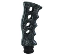 Temzzer Grip Handle Resin Car Gear Shift Handle Lever Knob Heavy Vehicle Lever Stick Shifter for Most Manual Automotive Vehicles (Grey)