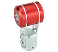 Temzzer Red Gear Knob T Shaped Car Shifter Knob Aluminum Shift Lever Head for Most Manual Automatic Vehicles