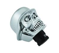 Temzzer Resin Gear Handle Stick Knob Heavy Shiny Car Shifter Lever Head for Most Manual Automotive Vehicles (Silver)