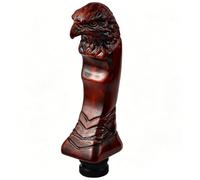 Temzzer Resin Gear Stick Knob Retro Lever Shifter Grip Handle for Most Manual Automotive Vehicles Cars (Reddish-Brown)