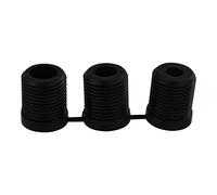 Temzzer Threaded Gear Stick Shifter Knob Adapters Stick Shift Lever Head Replacement Accessories Fit Most Manual Automotive Vehicles (Threaded)