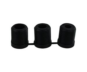 Temzzer Threaded Gear Stick Shifter Knob Adapters Stick Shift Lever Head Replacement Accessories Fit Most Manual Automotive Vehicles (Threaded)