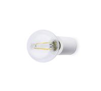 Ten 1 Light Indoor Candle Wall Ceiling Light White E27 Netlighting White One Size