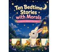 Ten Bedtime Stories with Morals: Short Animal Stories About Kindness, Courage, Honesty, Sharing, and Friendship for Kids Ages 3-7