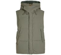 Ten C Boreal Padded Hooded Shell Gilet - Grey - 48 (UK38 / M)