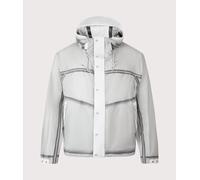 Ten c Mens Nastrati Combo Bonded Anorak Jacket - Colour: 962 Grey Microchip - Size: 50/L