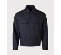 Ten c Mens Piece Dyed Mid Layer Overshirt - Colour: 888 Blue - Size: 48/M