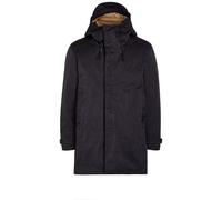 Ten C Quilted Hooded Parka Coat - Blue - 52 (UK42 / XL)