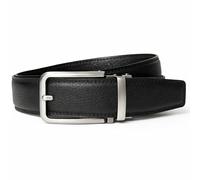 Ten Embers Blackridge® Mens Ratchet Belt Top-Grain Leather with Precision Buckle - Black