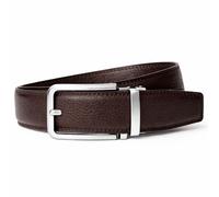 Ten Embers Blackridge® Mens Ratchet Belt Top-Grain Leather with Precision Buckle - Brown