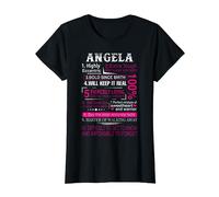 Ten Facts About Women Angela First Name Gift T-shirt T-Shirt