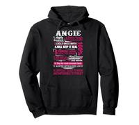 Ten Facts About Women Name Is Angie Gift First Name Pullover Hoodie