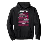 Ten Facts About Women Name Is Anita Gift First Name Pullover Hoodie