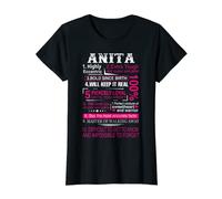 Ten Facts About Women Name Is Anita Gift First Name T-Shirt