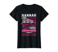 Ten Facts About Women Name Is Hannah Gift First Name T-Shirt