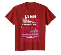 Ten Facts About Women Name Is Lynn Gift First Name T-Shirt