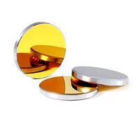TEN-HIGH 3 Pieces Diam 25mm Silicon Reflective Mirrors for CO2 Laser Cutting