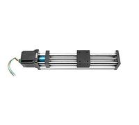 TEN-HIGH GPS Series 350MM 13.78inch Effective Stroke Linear Stage Actuator DIY CNC Router Parts Ballscrews T8x4 with a 23Nema 57 Stepper Motor, Ballscrews Linear Module Sliding Table Motion System