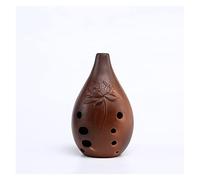 Ten-hole Full-mouthed Xun Beginners Get Started Tao Xun Professional Playing Ocarina Musical Instrument E/F/G Key ocarina instrument (G)