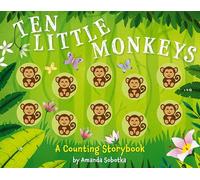 Ten Little Monkeys: A Counting Storybook: 3