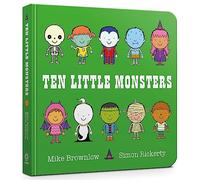 Ten Little Monsters – (Ten Little) – Board Book