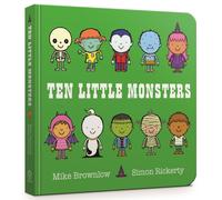 Ten Little Monsters Board Book