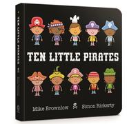 Ten Little Pirates Board Book