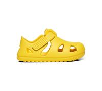 Ten Little Splash Sandals for Babies, Toddlers and Boys, Adjustable Closed Toe Water Sandals for Boys and Girls, Lightweight, Quick-Drying, Flexible, EVA with, Daisy Yellow, 12 Months