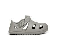 Ten Little Splash Sandals for Baby Toddler and Little Kid - Adjustable Closed-Toe Water Sandals for Boys and Girls - Lightweight Quick-Dry Flexible EVA with Traction, pebble gray, 13.0 cm