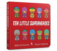 Ten Little Superheroes Board Book
