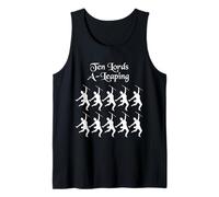 Ten Lords A Leaping Twelve Days of Christmas Tank Top