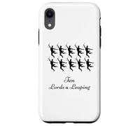 Ten Lords Leaping Shirt Twelve Days of Christmas Case for iPhone XR