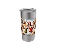 Ten Lords Leaping The Ten Commandments Stainless Steel Insulated Tumbler