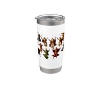 Ten Lords Leaping: The Ten Commandments Vector Design Stainless Steel Insulated Tumbler