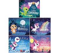 Ten Minutes to Bed Series 5 Books Collection Set By Rhiannon Fielding (Little Dinosaur, Little Monster, Little Unicorn, Little Unicorn's Christmas, Little Unicorn's Birthday)