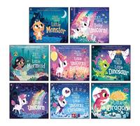 Ten Minutes to Bed Series Collection 8 Books Set By Rhiannon Fielding (Little Unicorn's Birthday,Little Mermaid,Dinosaur, Unicorn's Christmas, Monster, Little Unicorn, Baby Unicorn, Little Dragon)