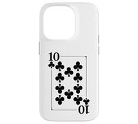 Ten of Clubs | Modern Royalty Royal Flush Group Costume Case for iPhone 14 Pro