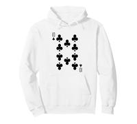Ten of Clubs | Royal Flush Group Costume Playing Card Pullover Hoodie