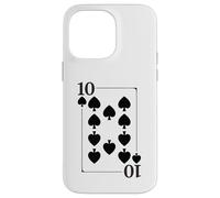 Ten of Spades | Modern Royalty Royal Flush Group Costume Case for iPhone 14 Pro Max