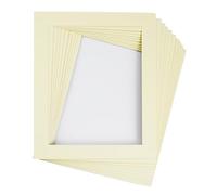 Ten Pack of Ivory Picture/Photo Mount Size A4 fits 4x6"