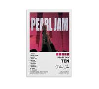 Ten-Pearl Jam Modern Ultra Clear Wall Decor Prints Decorative Posters Exquisite Art Decoration Suitable for Office Living Room And RoomUnframe-style12x18inch(30x45cm)